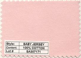 Baby Jersey 100% Cotton